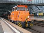 352 105 Lz von Berlin Grunewald nach Berlin Rummelsburg,am 12.Juni 2011,beim Halt im Berliner Hbf.