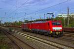 189 035 und 189 032 sind am 27.10.22 als Leerfahrt auf dem Weg in Richtung Ruhrgebiet.