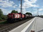 DE76 (98 80 0272 015-5 D-HGK) am 06.08.2012 in Hrth.