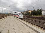 411 013 und 415 002 erreichen am 26.08.14 als ICE nach Dresden den Mainzer Hauptbahnhof.