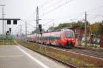 442 210/710 & 442 211/711 fr DB-Regio in Rathenow Richtung Wustermark unterwegs.