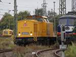 In den Hinterhfen von Stendal hatten sich 203 314-0+232 103-2 gut versteckt aber ich habe sie erwischt.27.08.2011