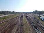 Rangierbahnhof Wustermark am 24.August 2019.