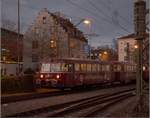 Der Seehas in Konstanz bis 1979, bevor er von der 141 mit Silberlingen ersetzt wurde.