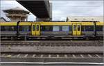 Class 777 für die Metro Liverpool auf dem Weg nach Altenrhein.