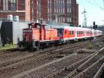 362 797 rangierte am 05.Juni 2010 im Hamburger Hbf.