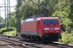 189 004-5 bei der Durchfahrt im Bahnhof Hamburg-Harburg.(04.06.2011)