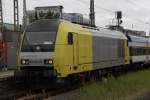 ER-20-011 mit NOB-Zug beim Rangieren im Bahnhof Hamburg-Altona.(23.07.2011)