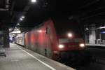 101 130-3 mit EN 490/D 60490 von Wien Westbahnhof/Nrnberg Hbf nach Hamburg-Altona kurz nach der Ankunft im Hamburger Hbf.28.01.2012