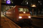 101 052-9 mit CNL 458/IC 61458 von Praha hl.n.nach Zrich/Erfurt Hbf kurz vor der Ausfahrt im Leipziger Hbf.12.04.2013