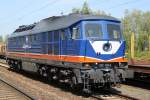 Raildox 232 103-2(ex EVB 622.01)kurz nach der Ankunft aus Stendal-Niedergrne im Bahnhof Rostock-Bramow.(07.05.2011)