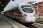 nun hatte 411 051-6 3 Stunden Pause bevor es als IC2512 von Rostock Hbf nach Ostseebad Binz ging.22.04.2012