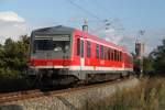 628 657-8 als Leerzug von Gstrow/Lbeck nach Rostock Hbf via Rostock-Seehafen bei der Durchfahrt in der Gterumgehung beim Rostocker Hbf.01.09.2012