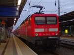 114 014-4 mit RE5 im Rostocker Hbf(11.09.10)