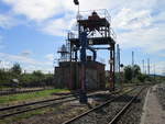 Die Besandungsanlage im Eisenbahnmuseum Arnstadt konnte ich,am 30.Mai 2020,besichtigen.