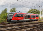 642 051 auf Rangier-Fahrt im Rostocker Hbf spter ging es als RB 12 nach Graal-Mritz.07.08.2016