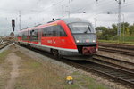 642 549-9 als RB 12(RB 13239)von Rostock Hbf nach Graal-Mritz bei der Bereitstellung im Rostocker Hbf.07.10.2016