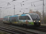 642 541 als RB 11(Tessin-Rostock)bei der Einfahrt im Rostocker Hbf.10.11.2024