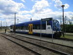 NEB VT002 als RB Templin Stadt-Eberswalde,am 16.Mai 2020,in Milmersdorf.