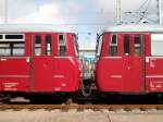 LVT 172 132 links und 172 171 am 23.August 2010 in Bergen/Rgen.