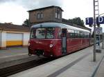 Whrend 172 132 am 26.August 2010 schon Rgen verlassen hatte,blieb 172 171 noch auf Rgen und fuhr zwischen Bergen und Lauterbach Mole.