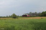 01 1509 und 118 770 mit dem Sonderzug Nürnberg - Dresden bei Unterthölau.