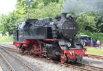 99 2322-8 beim Rangieren am Nachmittag des 10.06.2017 in Bad Doberan 