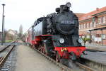 99 2323-6 mit MBB14619 von Kühlungsborn West nach Bad Doberan am 05.01.2020 in Kühlungsborn West.