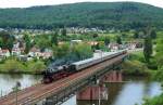 Die 01 202 des Vereins Pacific 01 202 ist ab und zu auch einmal in ihrer alten Heimat im Einsatz, so wie hier beim Dampfspektakel zum Jubilum  20 Jahre Rheinland-Pfalz-Takt  und  25 Jahre