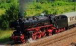 Die 01 202 des Vereins Pacific 01 202 ist ab und zu auch einmal in ihrer alten Heimat im Einsatz, so wie hier beim Dampfspektakel zum Jubilum  20 Jahre Rheinland-Pfalz-Takt  und  25 Jahre