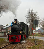 Die Jung Schmalspur Dampflok 20  Haspe  der Selfkantbahn bzw.