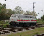 218 341-6 am 10.05.2026 im Rostocker Hbf.