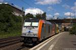 246 010-3 hvle - Havelländische Eisenbahn AG für metronom Eisenbahngesellschaft mbH mit dem metronom (ME 81515) von Hamburg Hbf nach Cuxhaven in Hamburg-Harburg.