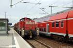 294 668-9 brachte einen kurzen gemischten Gterzug nach Falkenberg(Elster).