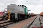 B & V Leipzig GmbH﻿ 295 026-9 Abgestellt am 08.11.2012 in Hamburg Waltershof ecke Dradenau.