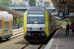 ER 20-011 (9280 1223 011-8-D-DISPO) fhrt mit dem ILA-Shuttle als (RB 28253) in den Bahnhof Berlin-Lichtenberg ein.