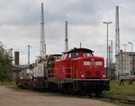 212 298-4 abgestellt im Rostocker Hbf.16.05.2016