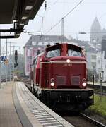 RE Linz 213 336-1 hat hier Durchfahrt im Koblenzer Hbf und zusätzlich noch die....