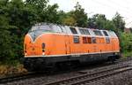 221 135-7 der Bocholter Eisenbahn Gesellschaft kam als kleine Überraschung durch Hamburg gefahren.