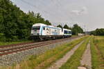 In Thngersheim kommen zwei ER20 LZ gen Gemnden fahrend vors Objektiv und somit auf die Speicherkarte. 9.6.2023