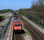 DB 245 025 mit SyltShuttle gen Nieb�ll aufgenommen im Bhf Klanxb�ll 01.05.2026