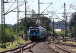 HVLE/DB 246 001-2 mit RE 6 nach Westerland. Einfahrt Bhf Itzehoe 09.08.2026