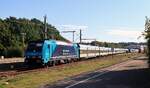 HVLE/DB 246 001-2 mit MP Garnitur wird bereit gestellt. Husum 30.09.2026