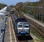RAG/RDC DE2700-03 mit AZS Durchfahrt Klanxb�ll Bhf.