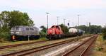 NESA 218 468 und DB 261 027 beim Treffen in Husum.