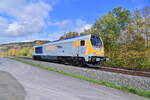 LZ ist die V400-11 der SGL am Samstag den 24.10.2026 gen W�rzburg Hbf in Th�ngersheim vors Objektiv geraten. 