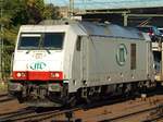 ITL 285 109-5(Bombardier/34380, Bj 2008, seit 4.1.13 für Marquarie Eurpean Rail Luxembourg unterwegs)dieselt hier durch HH-Harburg. 30.09.2011(üaVinG)