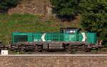 InfraServ Logistics Lok12 4125 011-1 (unterwegs mit leeren Flugbenzin Kesselwagen gen Koblenz). Kestert 15.08.2025