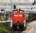 DB 362 852-6 auf Rangierfahrt im Bahnhof Hamburg-Altona. 16.06.2015