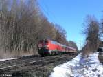 Mit dem RE32610 nach Biessenhofen war 218 205-2 unterwegs.